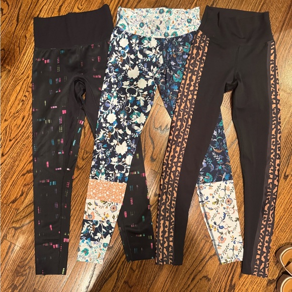 Beach Riot/Noli Black Leggings Performance Stretch all XS - Picture 1 of 7
